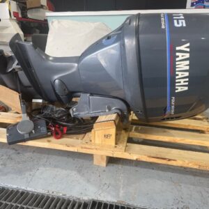 2001 Yamaha F115 HP 4-Cylinder EFI 4-Stroke 20″ (L) Outboard Motor