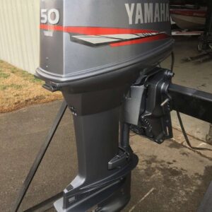 2008 Yamaha 50 HP 3-Cyl Carbureted 2-Stroke 20″ (L) Outboard Motor