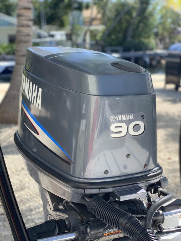 2005 Yamaha 90 HP 3 Cylinder 2 Stroke 20″ Carbureted Outboard Motor
