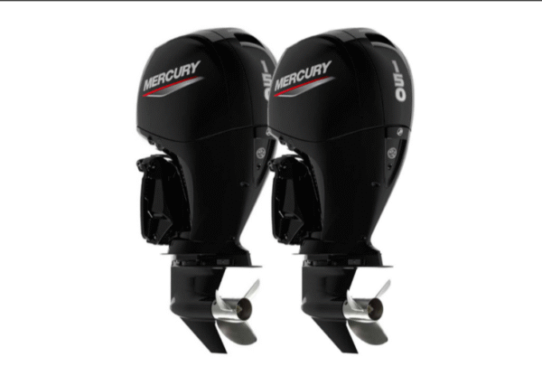 Twin Mercury 150hp Outboards | 150XL & 150CXL