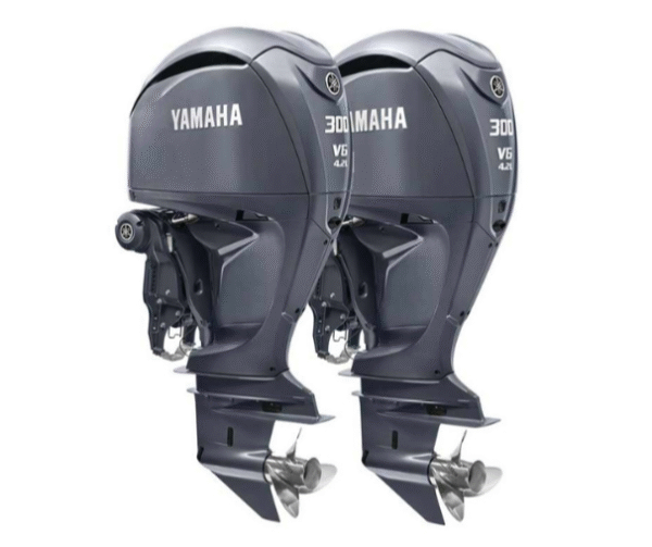Twin Yamaha 300hp DEC Outboards | F300UCB & LF300UCB