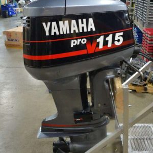 1994 Yamaha 115 HP V4 Carbureted 2 Stroke 20″ (Long Shaft) Outboard Motor