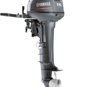2002 Yamaha 15HP 4 Stroke 20″ Carbureted 2 Cylinder Outboard Motor